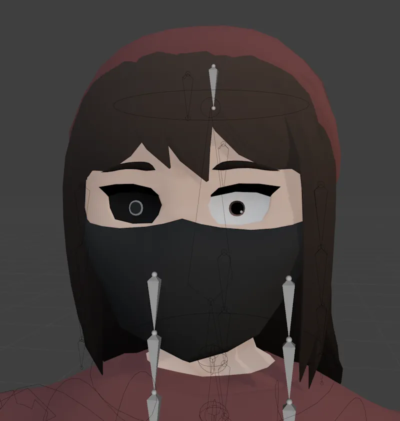 Laura's face looking shocked